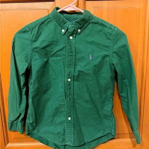 Polo by Ralph Lauren Forest Green Shirt
